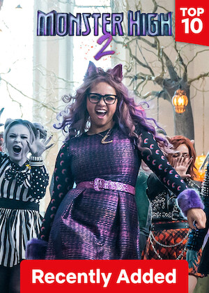 Netflix: Monster High 2 | <strong>Opis Netflix</strong><br> Pół wilcza, pół ludzka nastolatka i jej przyjaciele powracają po wakacjach do Monster High, stawiając czoła nowym zagrożeniom, zarówno dla szkoły, jak i przyjaźni. | Oglądaj film na Netflix.com